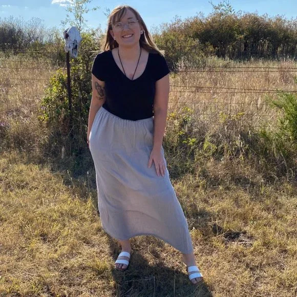 Layered maxi skirt, boho clothing for women, long boho skirt, gauze skirt, hippi